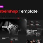 Barbercrop ? Hairdressing Elementor Template Kit
