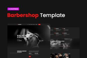 Barbercrop ? Hairdressing Elementor Template Kit