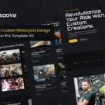 Bespoke - Custom Motorcycle Garage Elementor Pro Template Kit