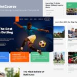 BetCourse - Sports Betting and Prediction Course Elementor Template Kit