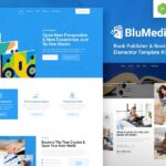 BluMedia ? Book Publisher & Book Author Elementor Template Kit