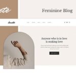 Bonete - Feminine Blog Elementor Template Kit