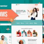Booms - Influencer Marketing Conference Elementor Template Kit