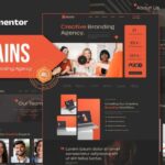 Brains - Creative Branding Agency Elementor Template Kit