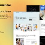Brandezy ? Branding Agency & Creative Studio Elementor Template Kit