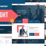 Bright - Lawyer and Firm Elementor Template Kit