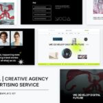 Brutal | Creative Agency & Advertising Service Elementor Template Kit