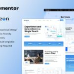 Burgeon - Tech Startup Business Elementor Template Kit
