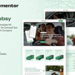 Cabsy - Transport Company & On Demand Taxi Elementor Template Kit