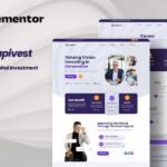 Capivest - Venture Capital Investment Elementor Template Kit
