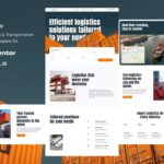 CargoLog - Logistic Cargo & Transportation Elementor Template Kit