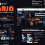 Carjo - Car Services & Repair Elementor Template Kit