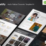 Castify ? Audio Podcast Elementor Template Kit