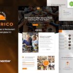 Caterico ? Catering Services & Restaurant Elementor Template Kit