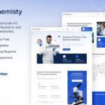 Chemisty – Science Research & Laboratory Elementor Template Kit