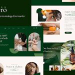 Chloro - Skincare & Dermatology Elementor Template Kit