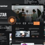 Cinestar - Film & Video Production Elementor Template Kit