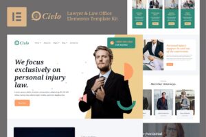 Civlo - Lawyer & Law Office Elementor Template Kit