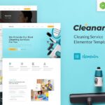 Cleanary - Cleaning Service Company Elementor Template Kit