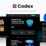 Codex - Cyber Security Elementor Template Kit