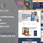 Colek - AC Repair Services Elementor Template Kit