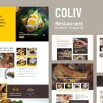 Coliv - Restaurant Template Kit