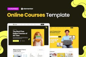 Collab ? Online Courses Elementor Template Kit