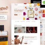 Cologne ? Perfume & Fragrance Elementor Template Kit