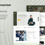 Confins ? Business & Finance Consulting Elementor Template Kit