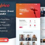 Confrico - Event & Conference Elementor Template Kit