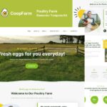 CoopFarm - Poultry Farm Elementor Template Kit
