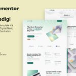 Credigi ? Digital Bank & Credit Card Elementor Template Kit
