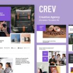 Crev - Creative Agency Elementor Template Kit