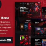 CROX | Esports & Gaming Elementor Template Kit
