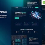 Cryptiva ? Cyber Security Services Elementor Template Kit