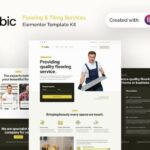 Cubic - Flooring & Tiling Services Elementor Pro Template Kit