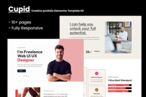 Cupid- Creative Portfolio Elementor Template Kit