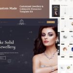 CustomMade - Customized Jewellery & Goldsmith Elementor Template Kit