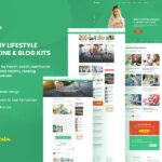 Cutato - Healthy Lifestyle Magazine & Blog Elementor Template Kit