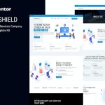 Cybershield - Cyber Security Services Company Elementor Template Kit
