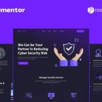 Cybertech - Cyber Security Elementor Pro Full Site Template Kit