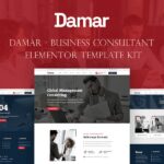 Damar - Business Consultant Elementor Template Kit