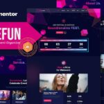 DeeFun - Festival & Event Organizer Elementor Template Kit