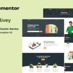 Delivey - Delivery & Courier Service Elementor Template Kit