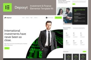 Deposyt - Investment & Finance Elementor Template Kit