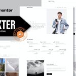 Dexter - Personal Portfolio Elementor Template Kit