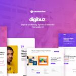 Digibuz - Digital Marketing Agency Elementor Template Kit