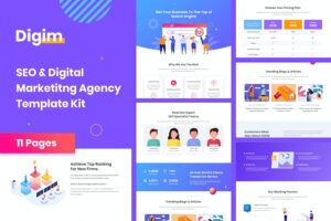 Digim - SEO & Digital Marketing Template Kit
