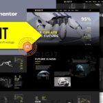 Digit - Robotics & Technology Elementor Template Kit