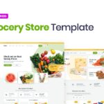 Disho ? Grocery Store Elementor Template Kit